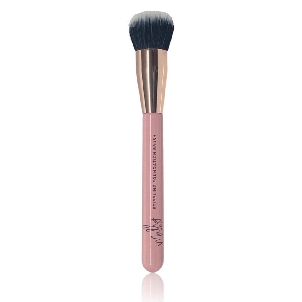 Mally XO Stippling Foundation Brush - Duo-Fiber Blending - NIB